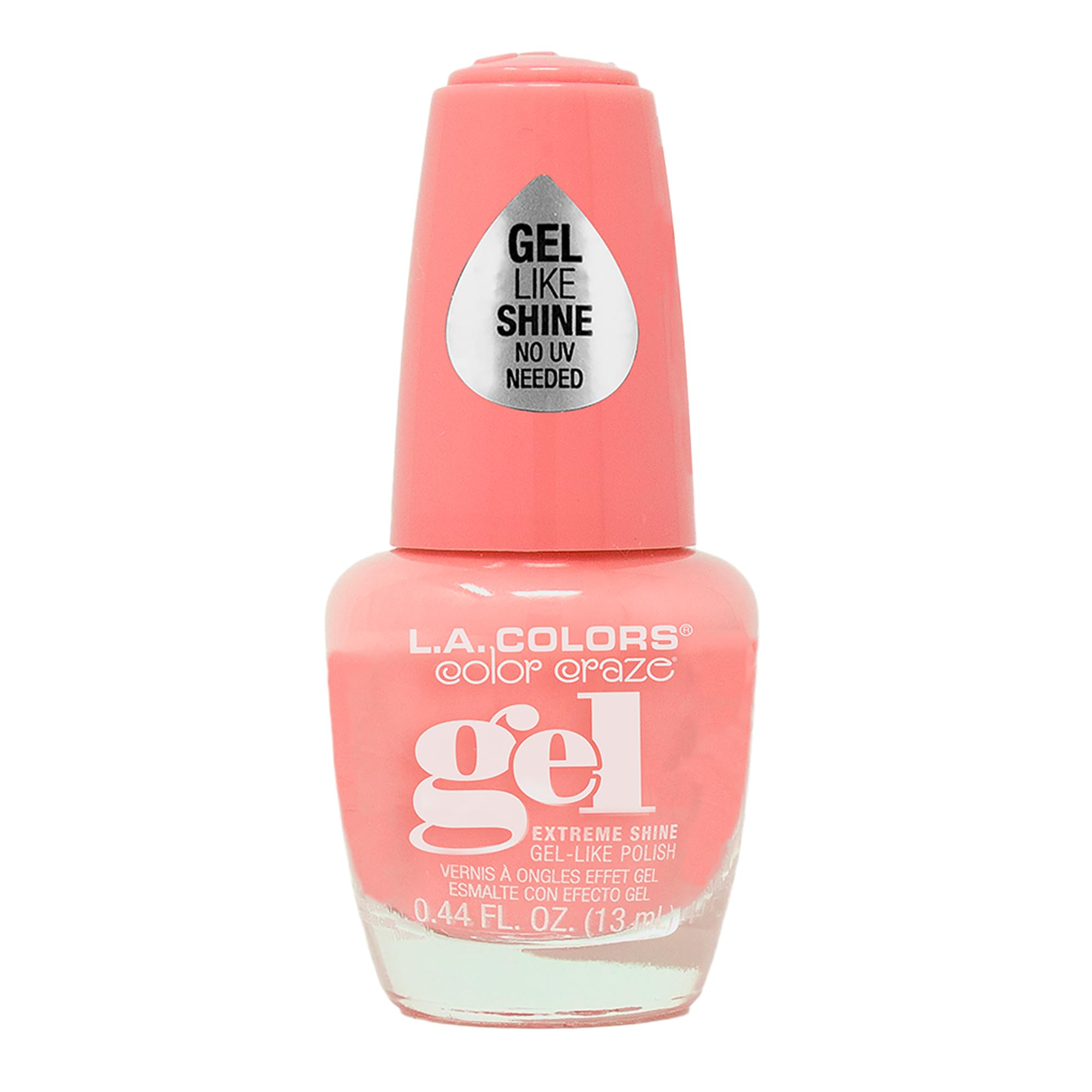 L.A. COLORS Color Craze Extreme Shine Gel Polish, Good Vibes CNL222
