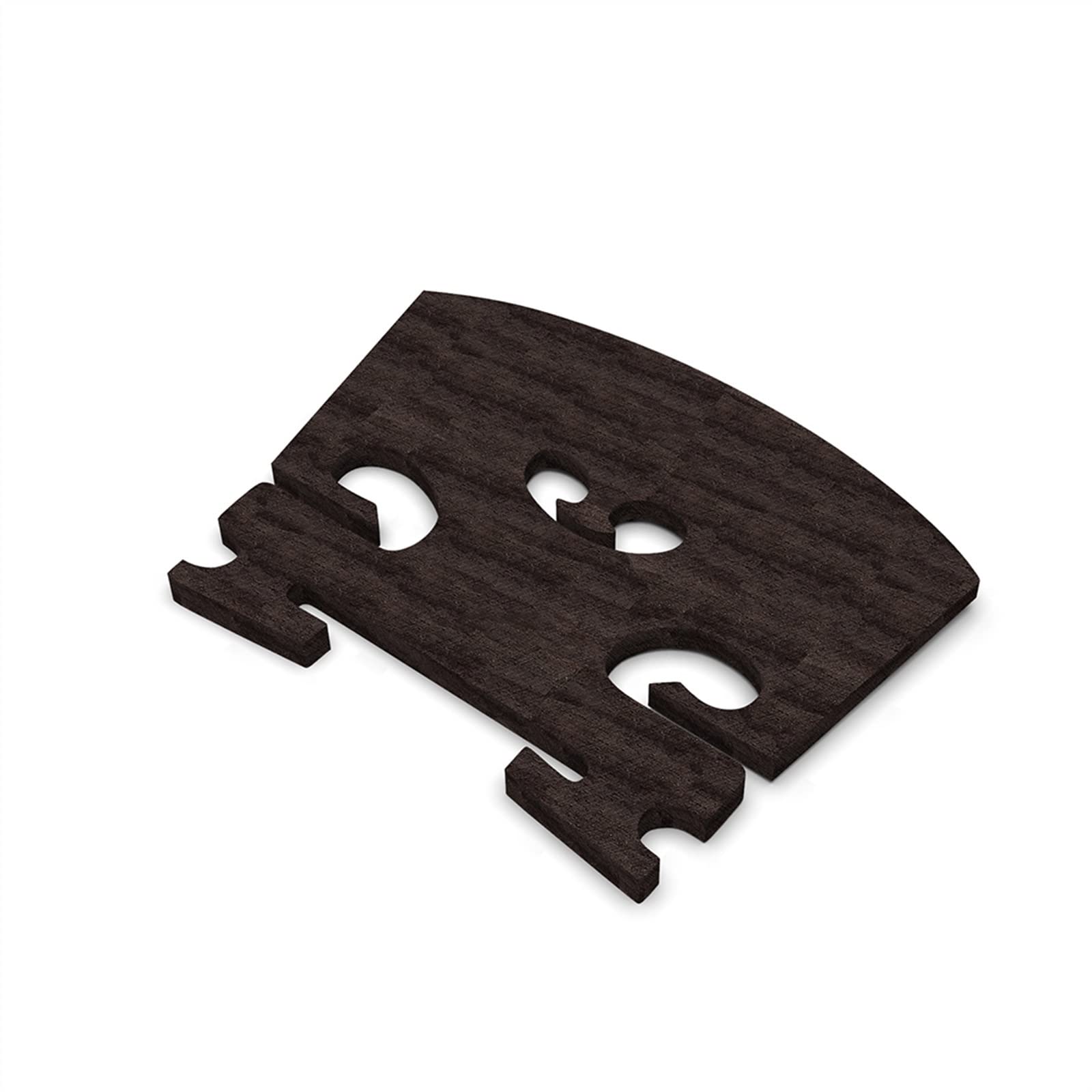 10 pz/1 Set Selezionare Finemente-Strutturato Ebano Violino Ponte 4/4 Full Size Accessori per Violino per Il Concerto Violin Player Parti di Violino