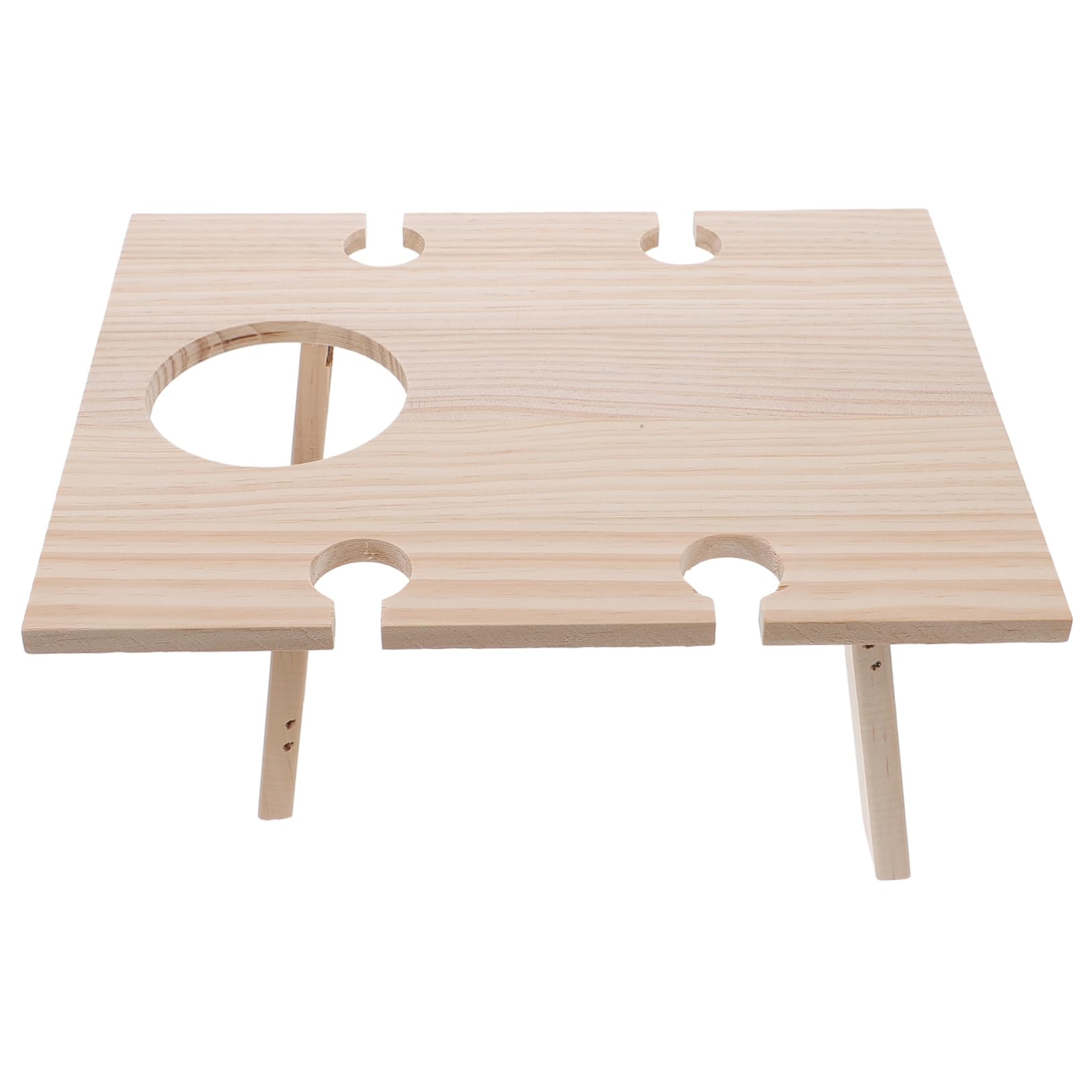 Table à vin pliante pour pique-nique chic en plein air au jardin
