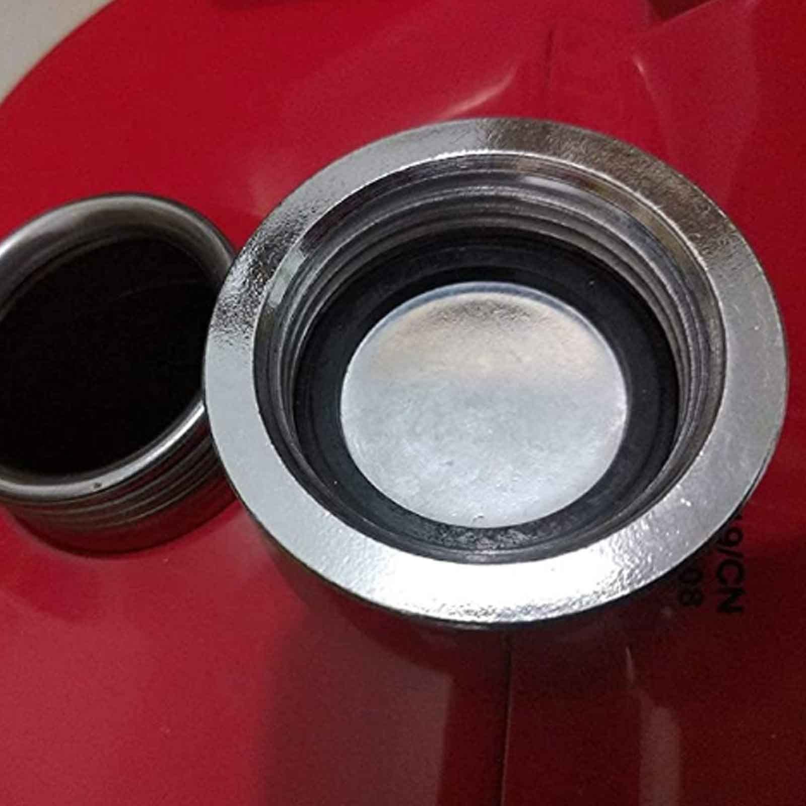 Bidon d'essence, Diesel, métal, Rouge, réservoir de Carburant en Acier, Facile à Transporter et à Nettoyer, pour Motos et Voitures.