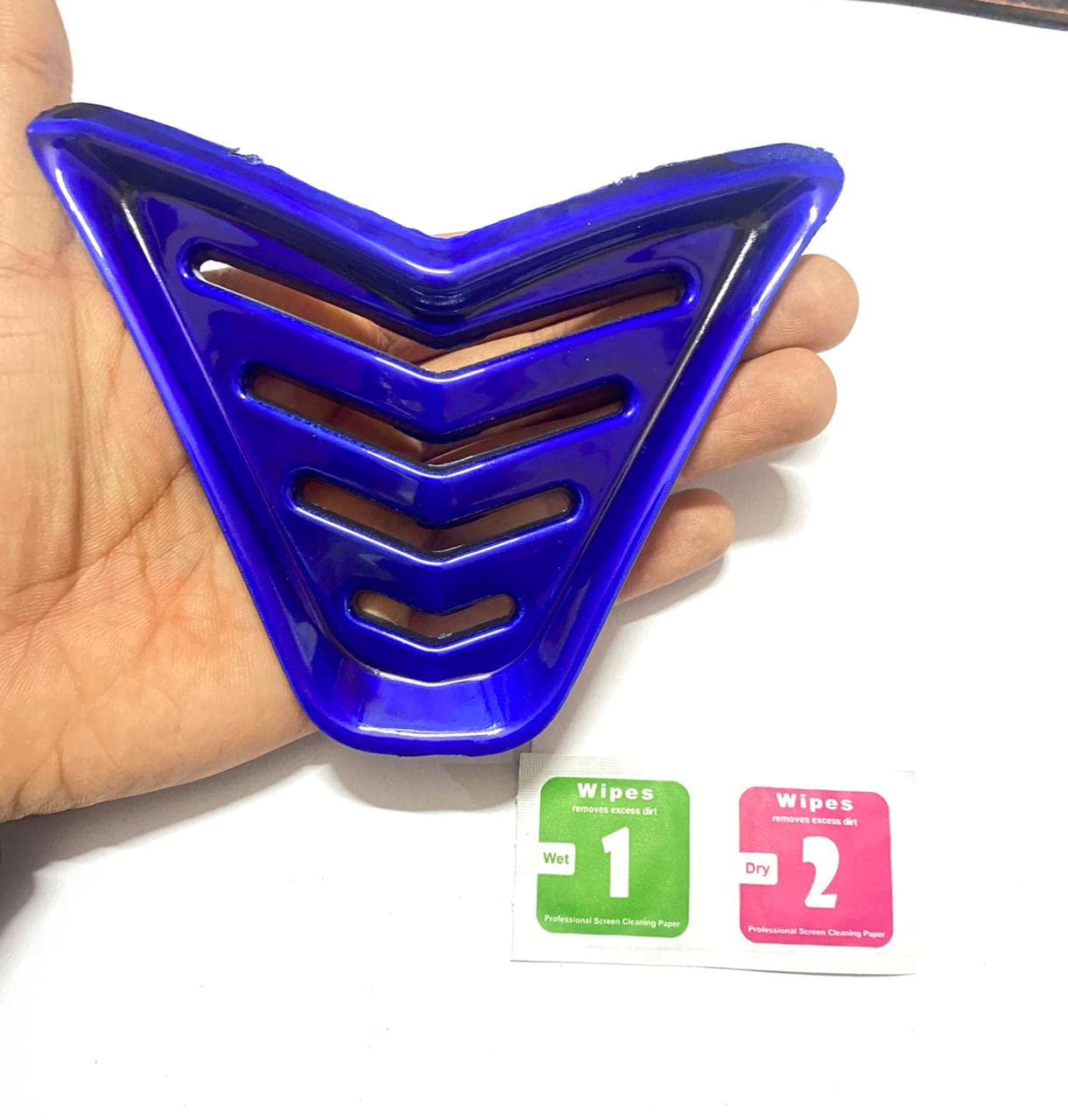 AUTO MT NoseGrillR15 V3 Air Intake Cover Filter Nose Grill for Yamaha R15 V3 (Blue Nose Grill R15)-image-23