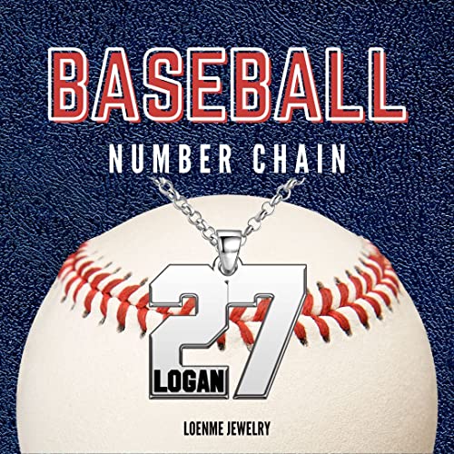 LoEnMe Jewelry Silver Number Necklace for Men, Adults, Sports Enthusiasts - 316 Stainless Steel, Casual Sporty Number Necklace - 18 Inch Chain - Personalized Sports Jewelry3