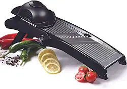 Mandoline Aço Inox, Gedex ECO-722, Preto