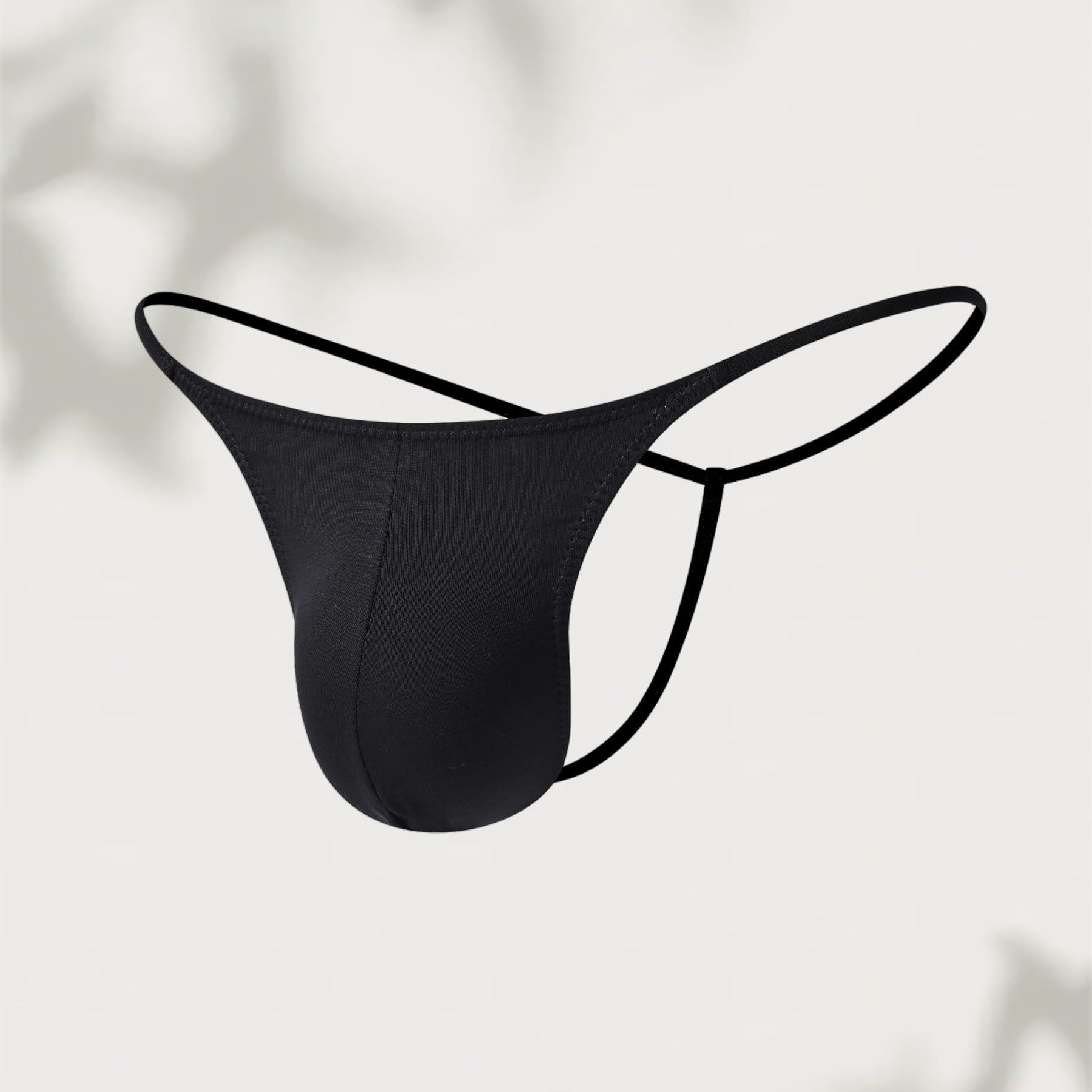 CELESTIX Lot de 3 Strings en Coton pour Homme - Léger - Taille Basse - Respirant et Confortable