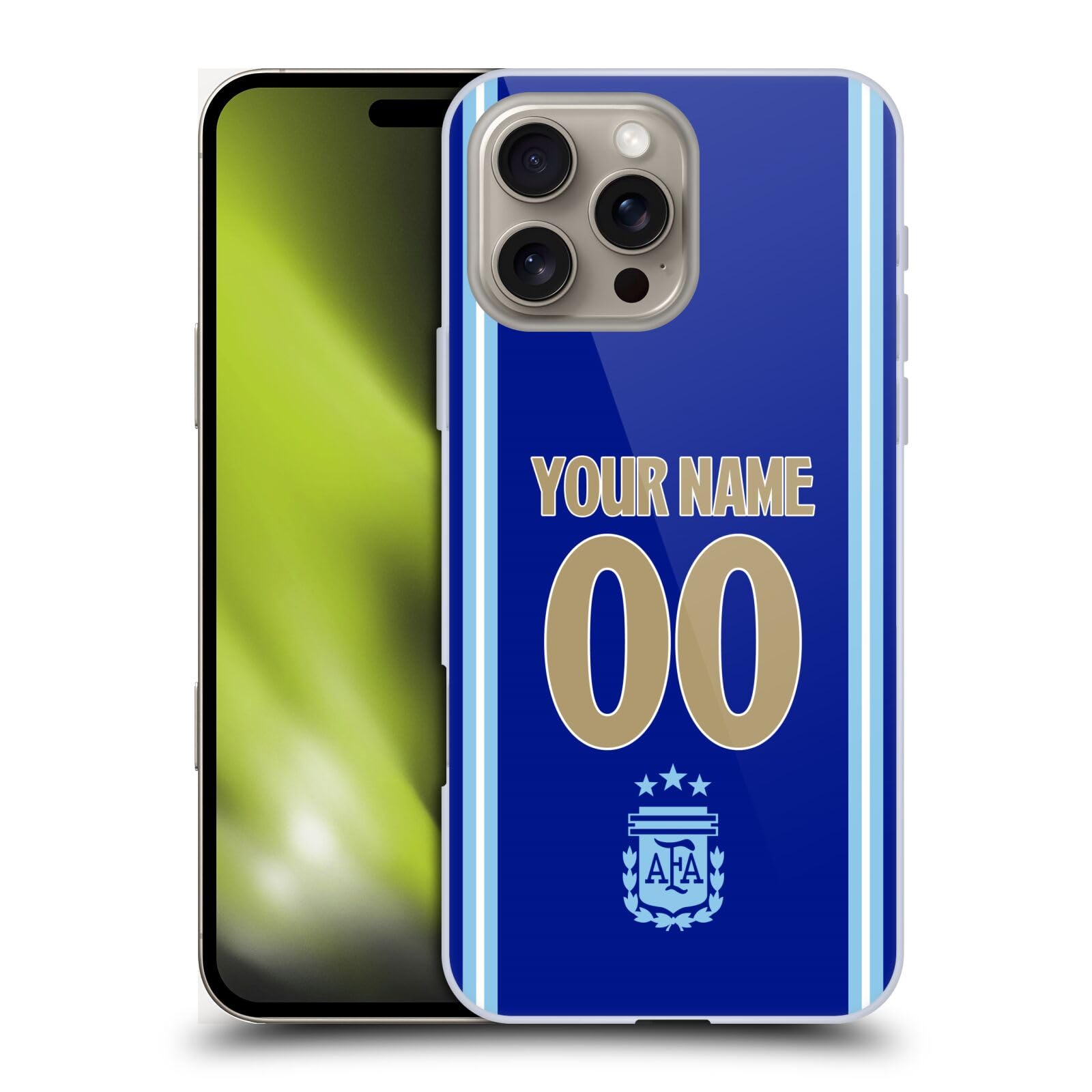 Coque Argentine 2024/25 iPhone 16 Pro Max personnalisable Head Case Designs - 7