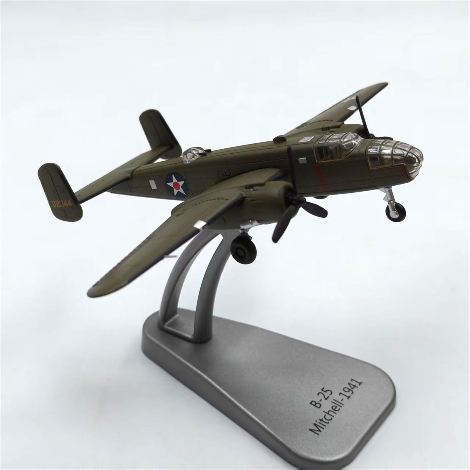 Cadeaux pour Pilotes Modèle en Alliage de Bombardier Moyen 1:144 B-25 Bombardiers