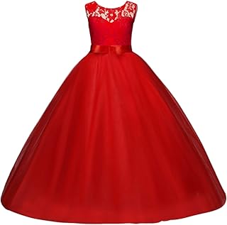 Vestidos rojos para niñas Clearance