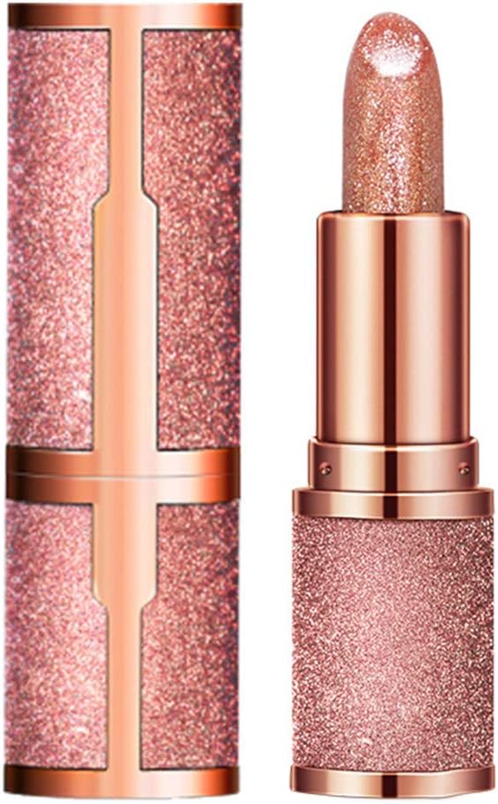 taianle 1 PCS Glitter Lipstick Nourishing Moisturizer Sparkling
