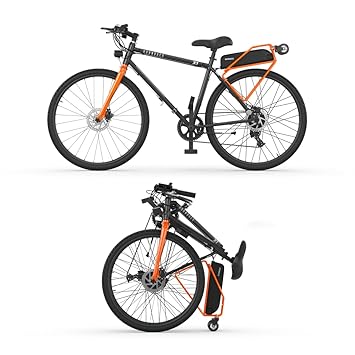 HORNBACK X1 Full Size Foldable Electric Cycle (20