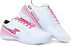 Chuteira Cronos Futsal Sola Costurada Futebol de Salão Masculino Feminino