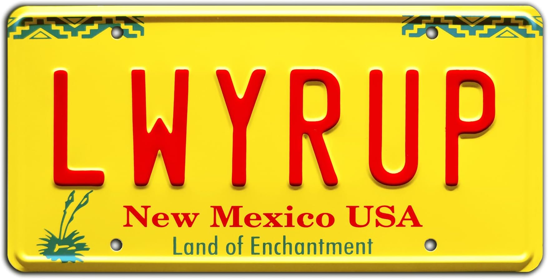Breaking Bad | LWYRUP | Metal Stamped License Plate