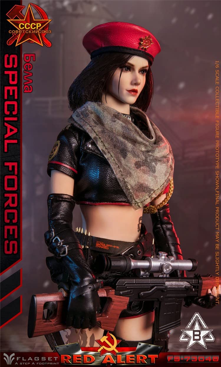 Amazon | 「AC」FLAGSET FS-73048 1/6 女性 ミリタリー ソ連軍