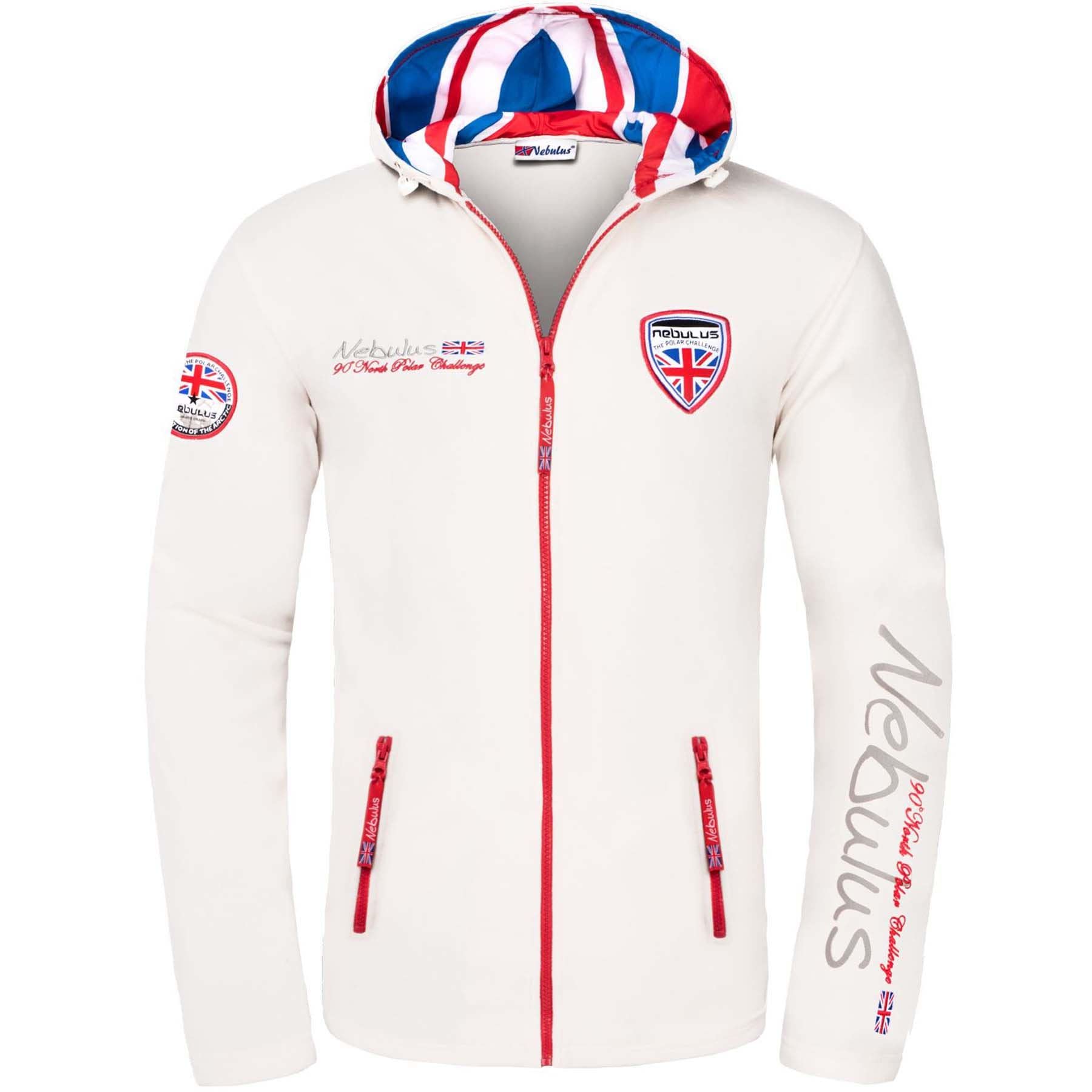 Nebulus Fleecejacke Kinghood, Hoody, Jacke, Kapuze, Mega (T035)