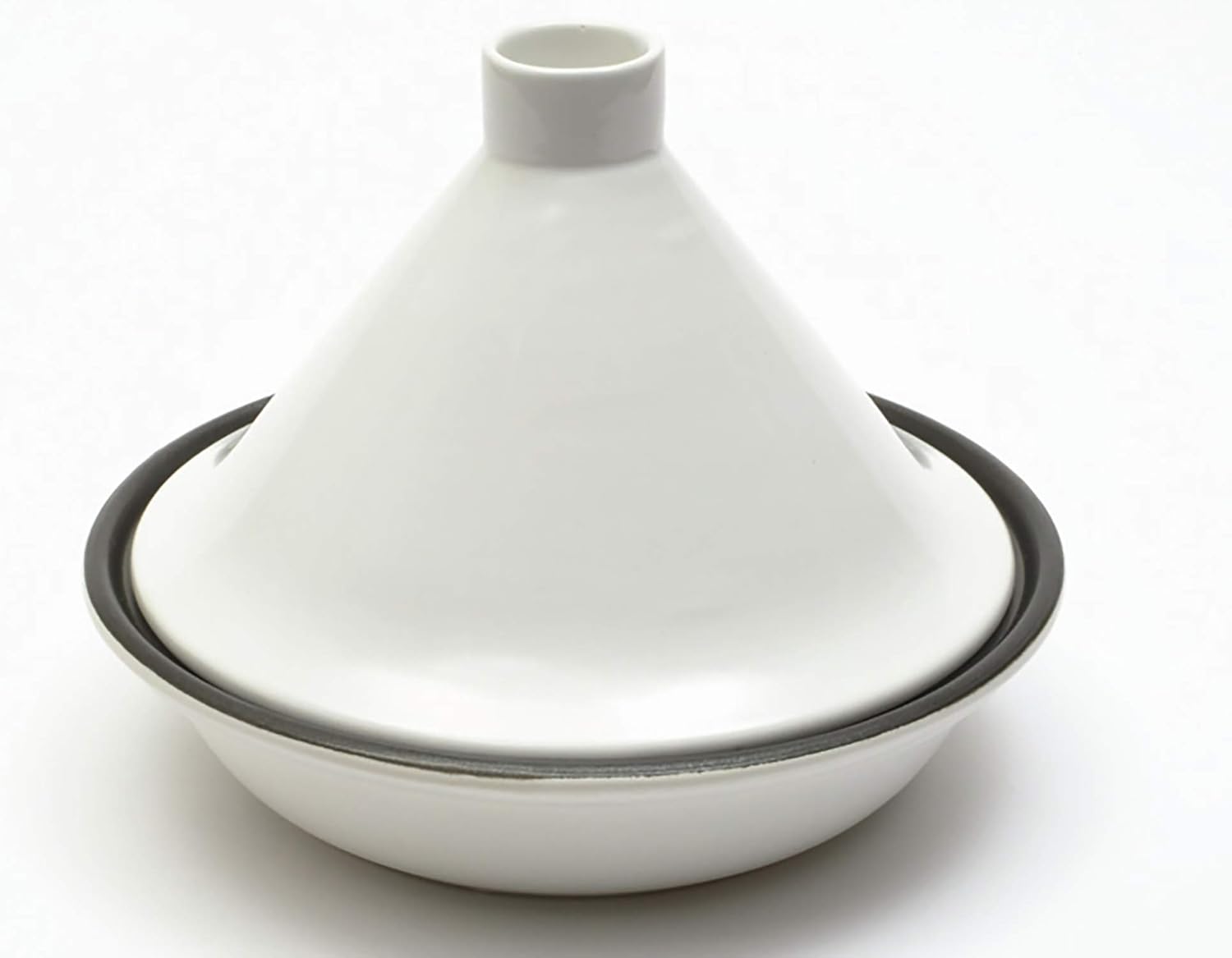Maxwell & Williams Microstoven Tagine Pot, Porcelain, White, 25 cm