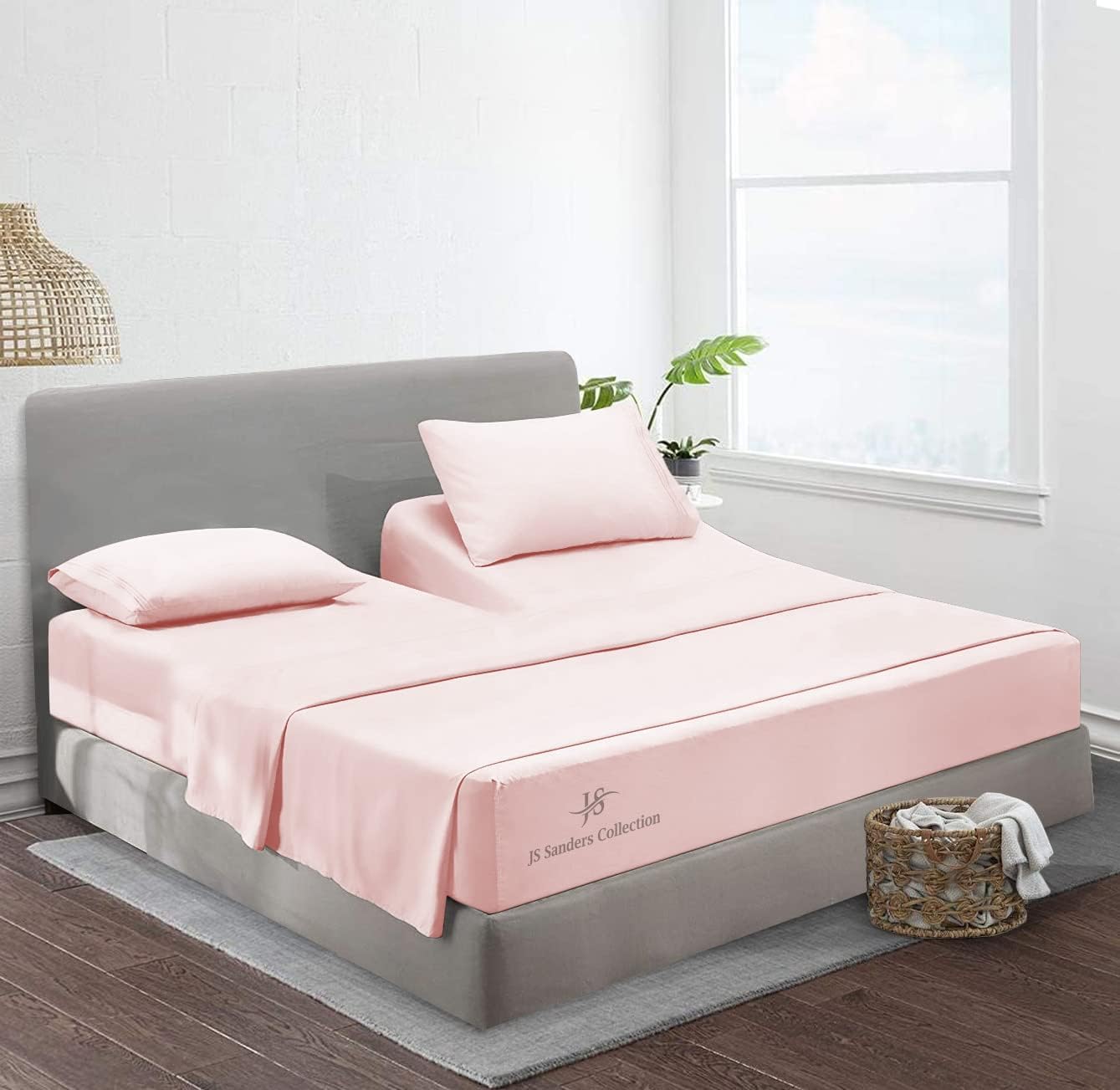 Top Split King Sheets Sets for Adjustable beds, Half Split