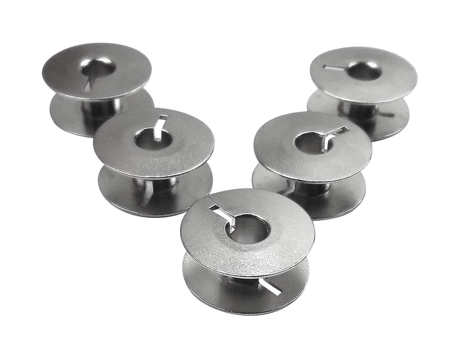 Runnertools 5 Metal Bobbins (Bobbin Thread) for Riccar and Veritas Sewing Machine