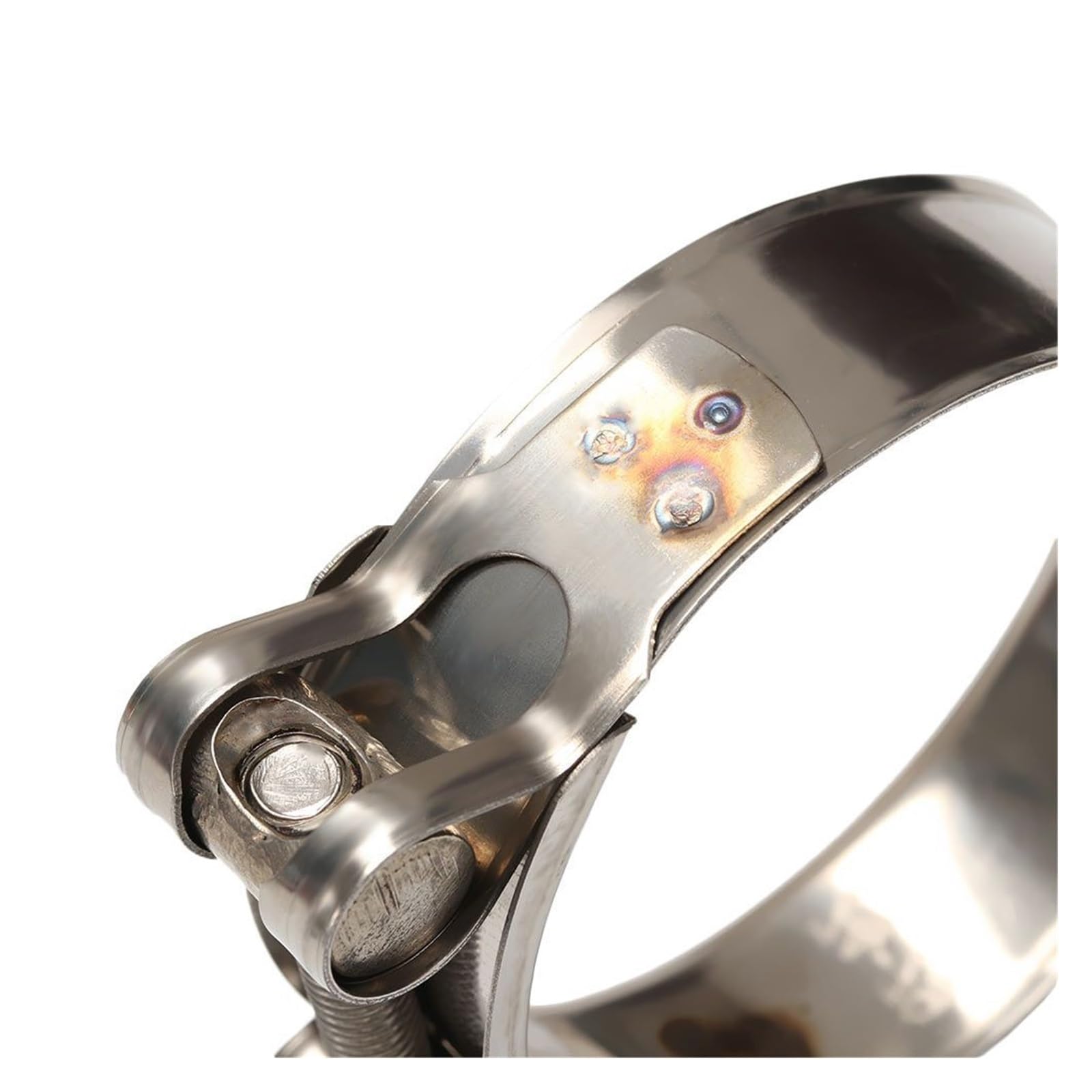 Colliers de serrage en acier inoxydable 304 avec boulon en T puissant Tu 1 pièce de colliers de serrage en acier inoxydable (60-63 mm)