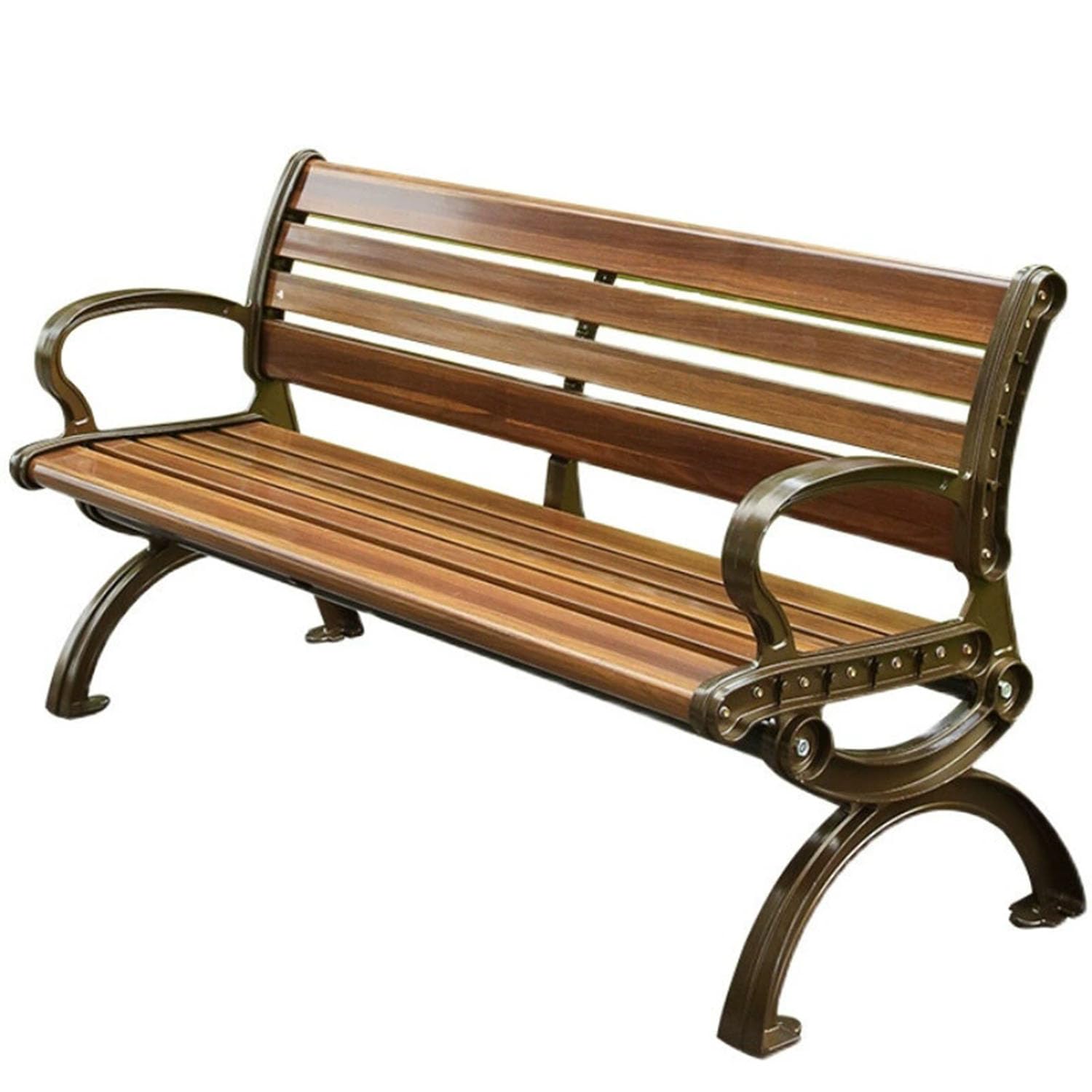 Banc de jardin d'une solidité exceptionnelle, assise de parc premium de 500 kg