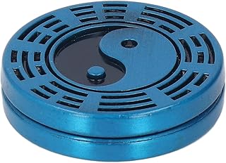 Slider Haptic Coin, Push Slider Coin Toy Stress Relief Unique Pattern Safe Mellow for Office Work for Adult (Blue)