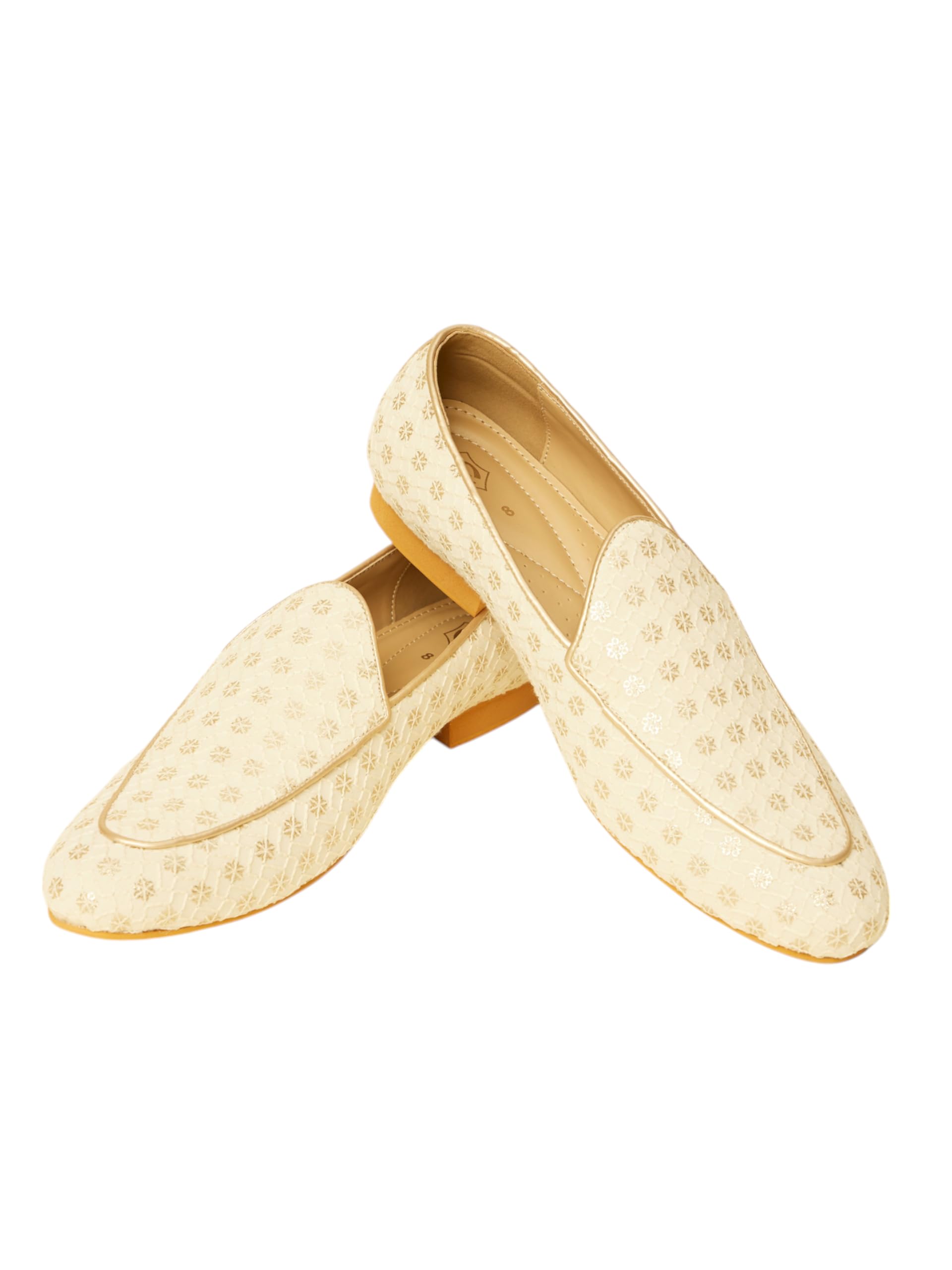 manyavar Men's Georgette Loafers-picture-18