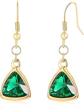 最高品質✨ハイクオリティ✨ 緑のトライアングル型ピアス 凛 RIN ボディピアス 16G 軟骨ピアス サークル スクエア