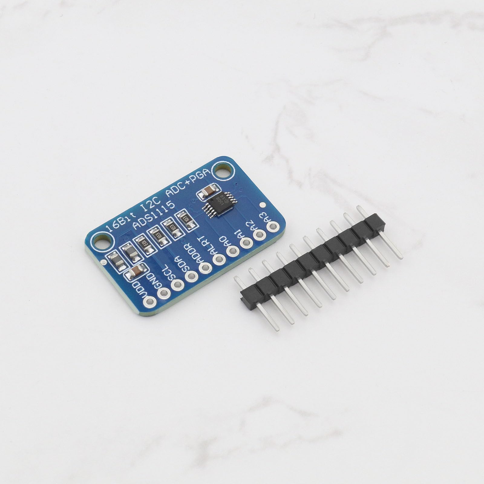 1 Pezzo ADS1115 ADC 16 Bit 4 Canali Modulo ADC Scheda Di Sviluppo Convertitore Analogico-digitale Compatibile Con Raspberry Pi La Scheda Di Sviluppo Convertitore ADC