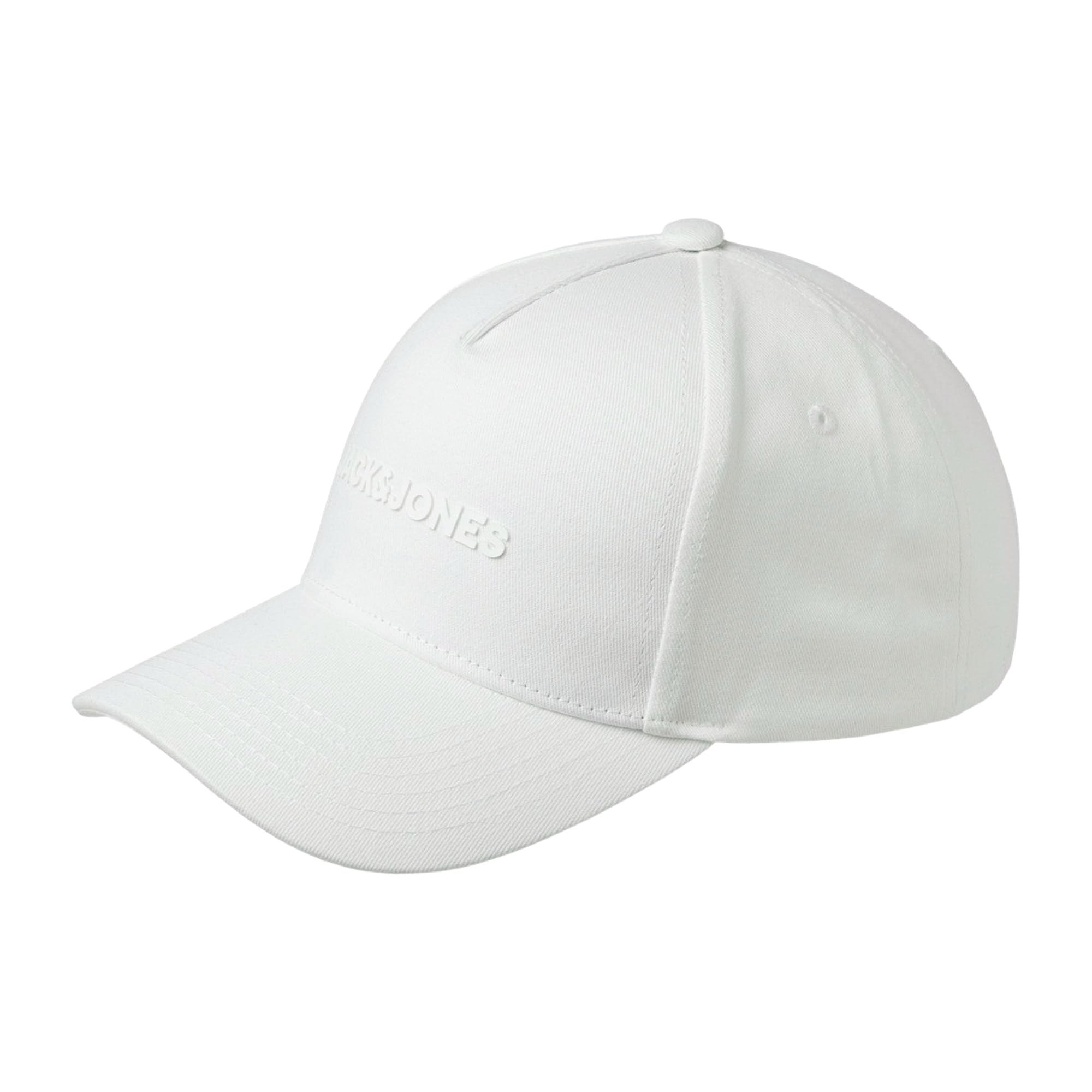 Jack And Jones  White  Jacvst Baseball Cap in Size Mens, Sports Direct