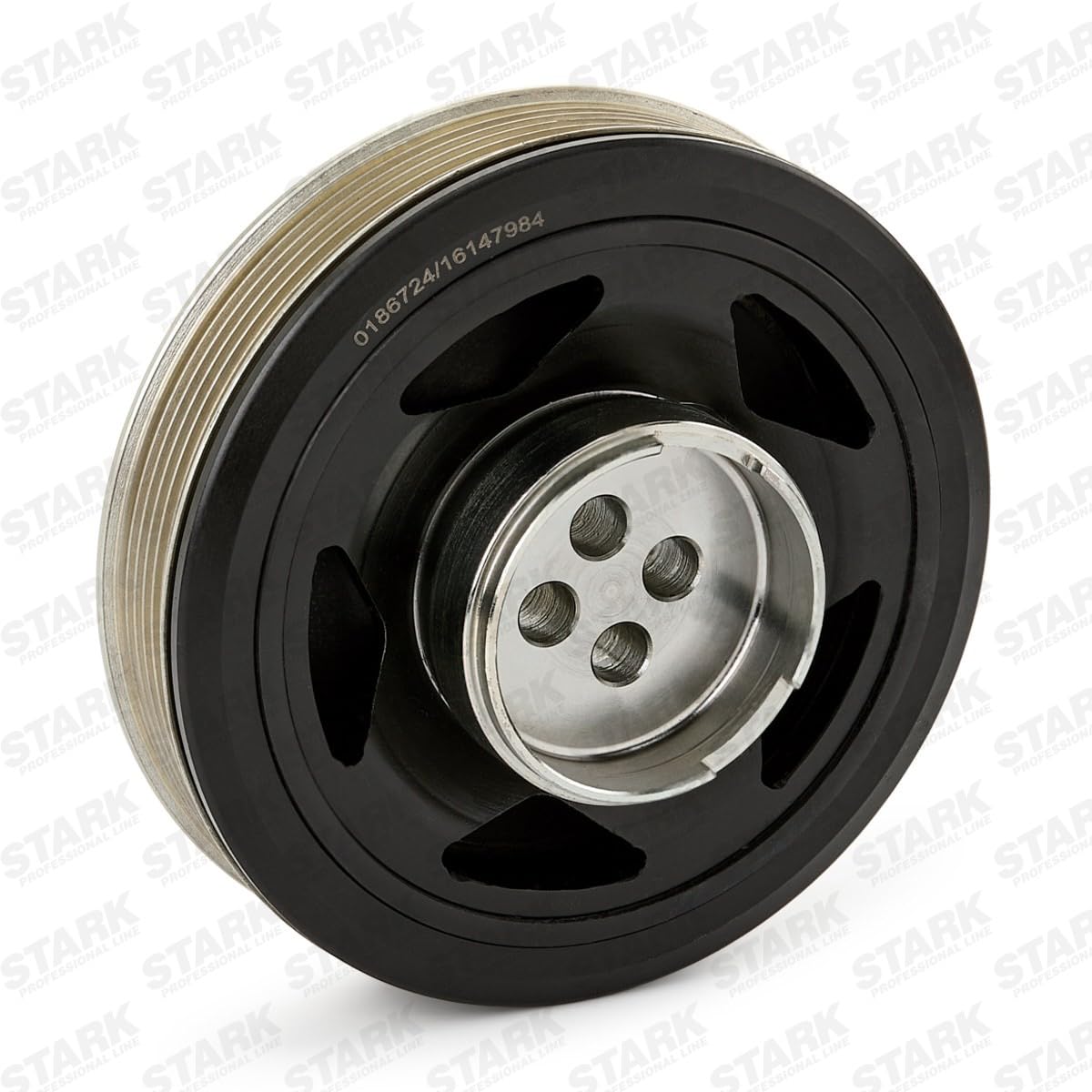 STARK SKBPC-0640196 Puleggia cinghia albero a gomiti disaccoppiato Compatibilità con BMW 1 Hatchback F20