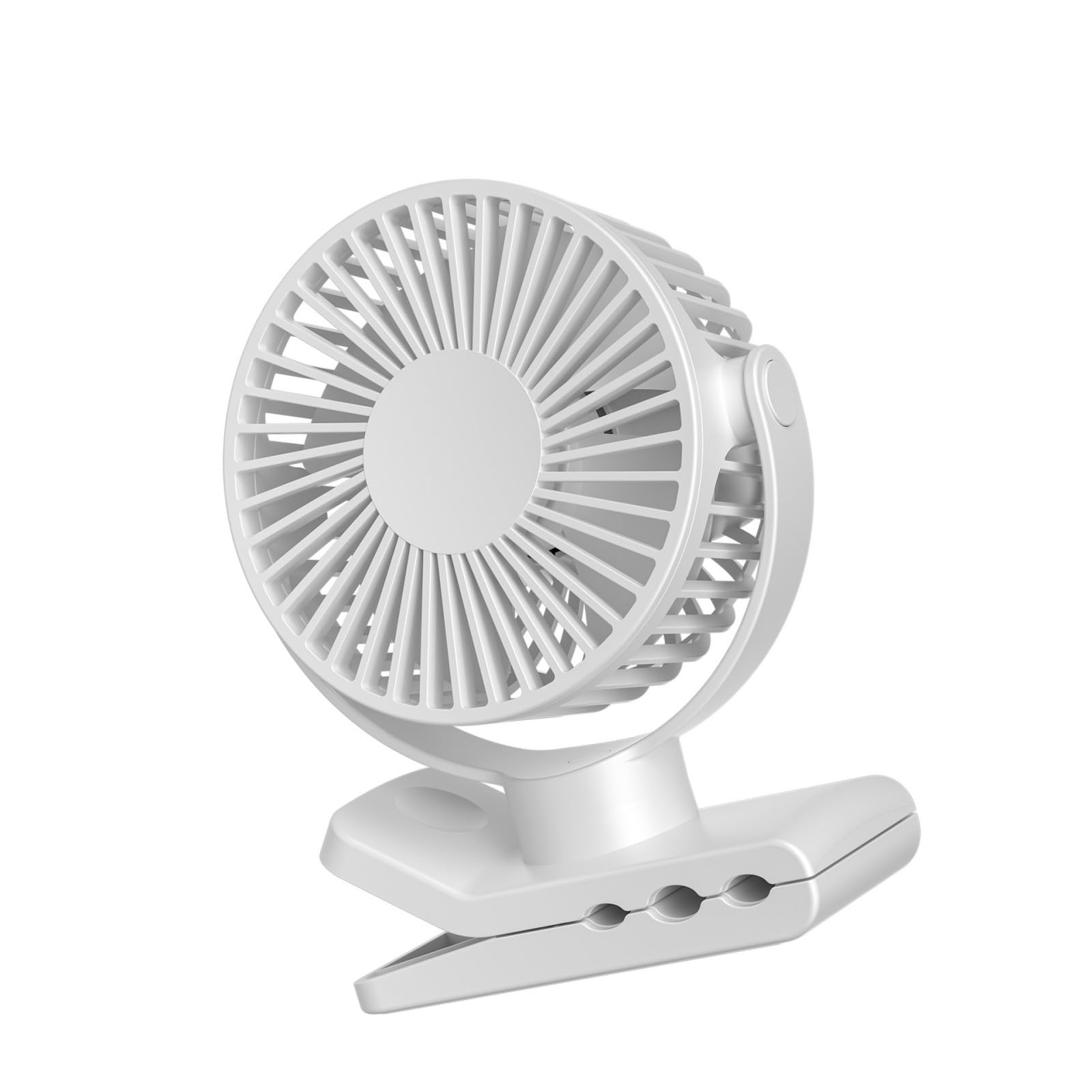 SHINLHUA Mounting Fan with 720 Degree Rotation and 5 Settings for Home Study or Travel Quiet Clip Fan
