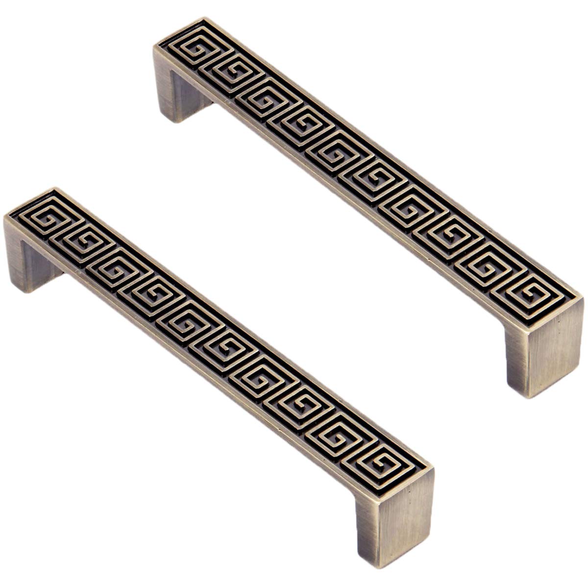 Boutons de tiroir 128 mm en alliage de zinc pour une ouverture fluide de votre armoire