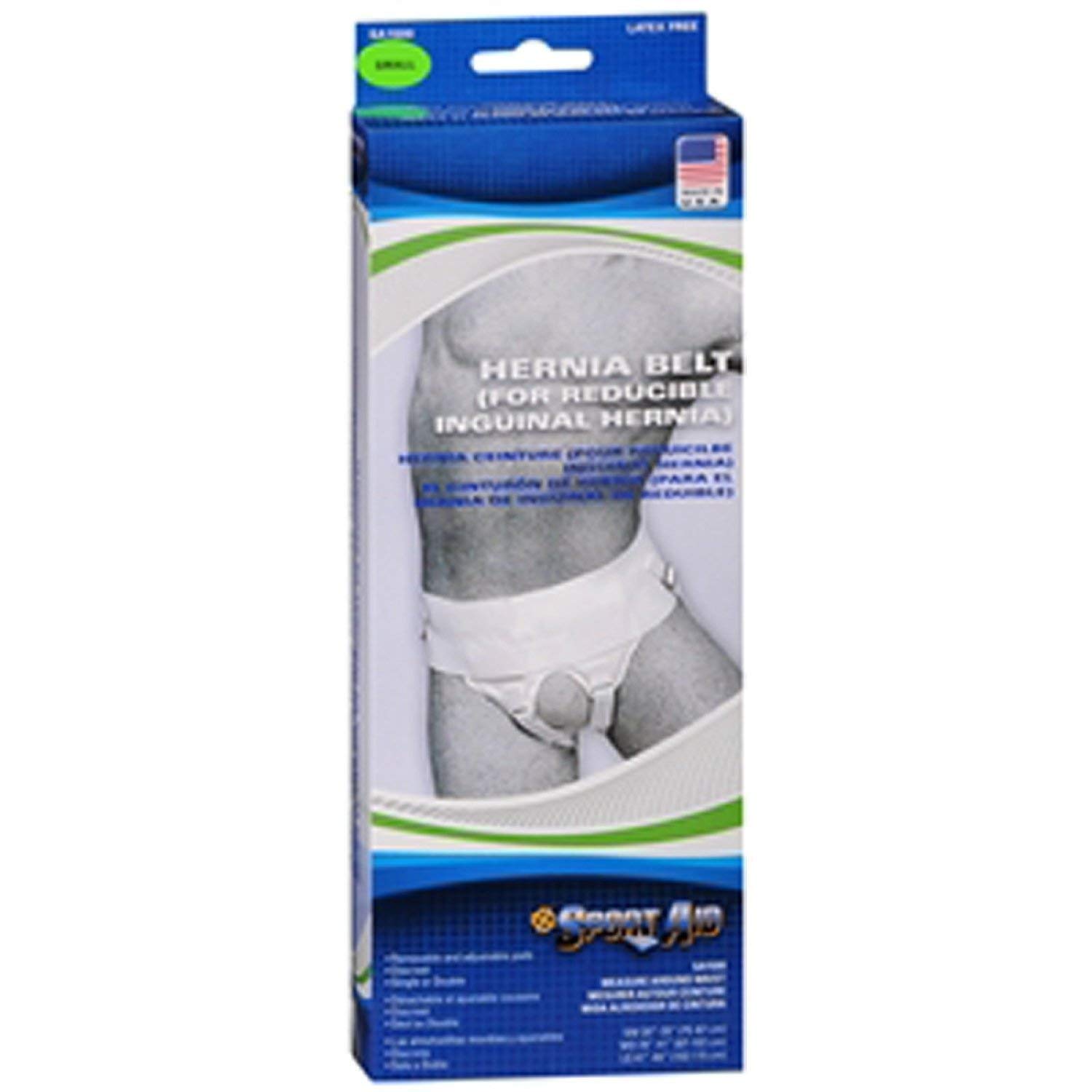 Sport Aid Hernia Belt Medium - 1 ea, Pack of 3