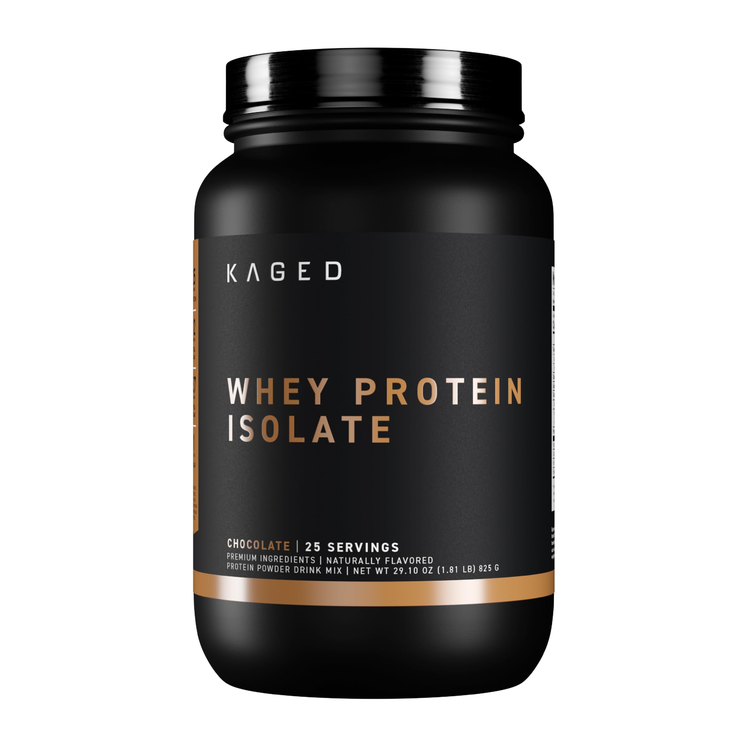 Kaged Muscle Whey Protein Powder 100 Whey Protein Isolate for Post Workout Recovery 3lbs, Chocolate, 48 Ounce Chocolate 3 Lbs.