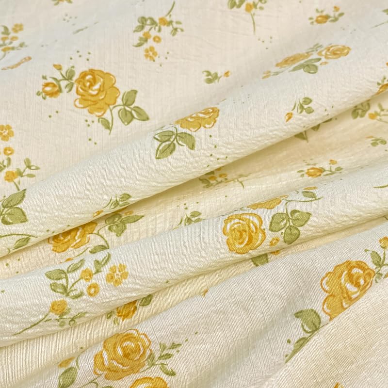 Amazon｜KIMKO イエロー 花柄 掛け布団カバー 寝具 ベット用品 優しい