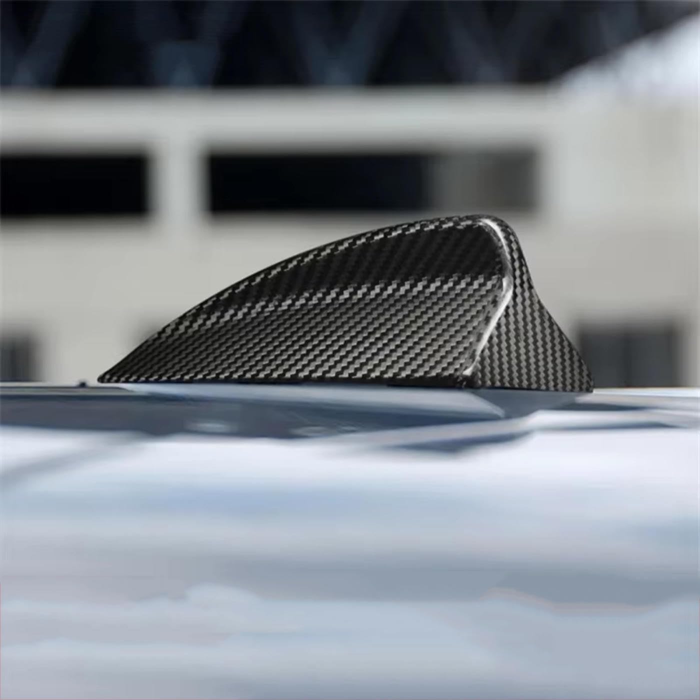 Fit for BMW X6 E71 E72 2007-2014, Antenna Cover, ABS Car Roof Antenna Topper Cover Exterior Decoration, Black