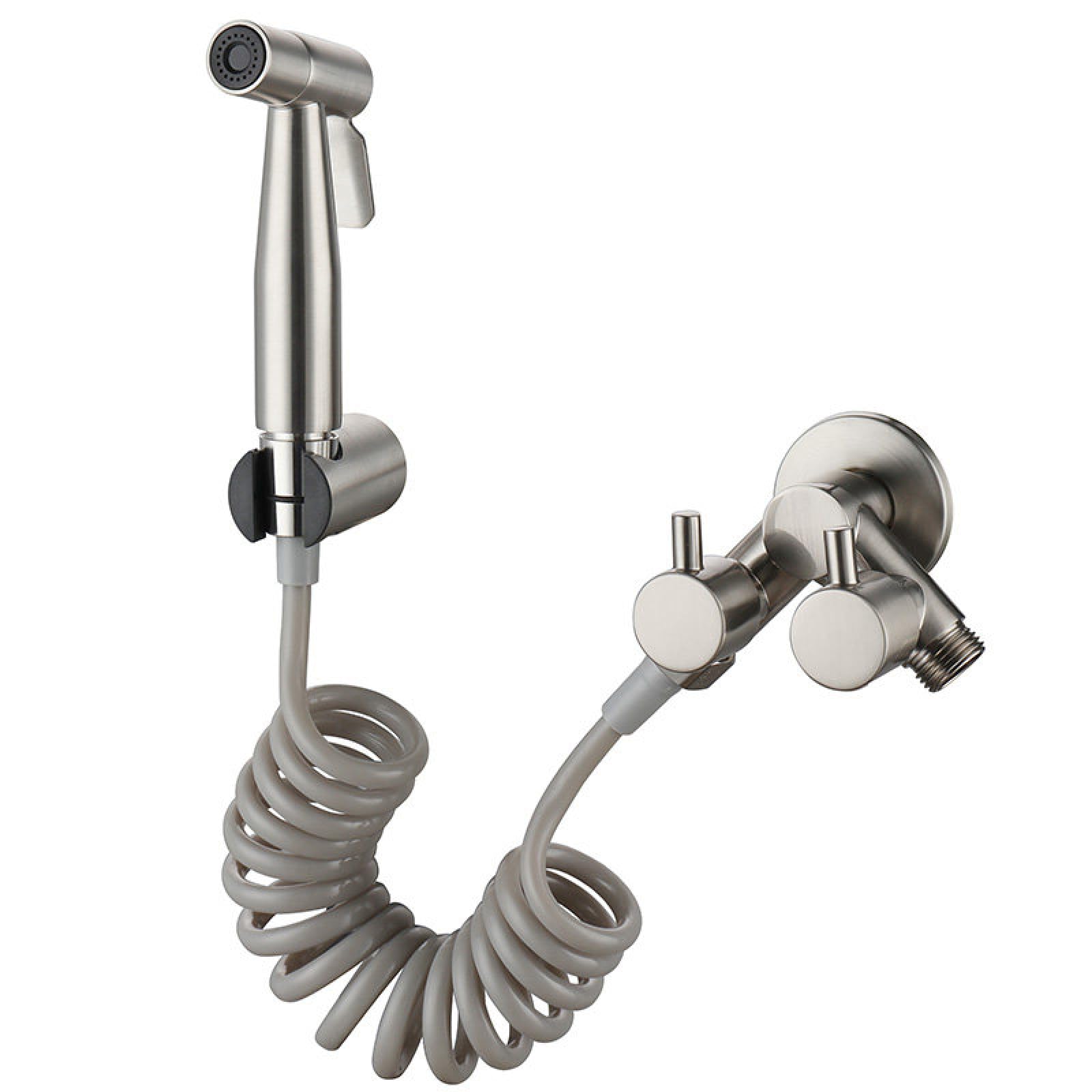 Doccetta per Bidet Ottone Kit Spruzzatore WC Spazzolato