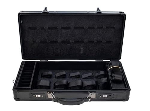 Miniatura 7 de HairArt Estuche de peluquero, estuche de herramientas para kit de peluquería (negro mate)