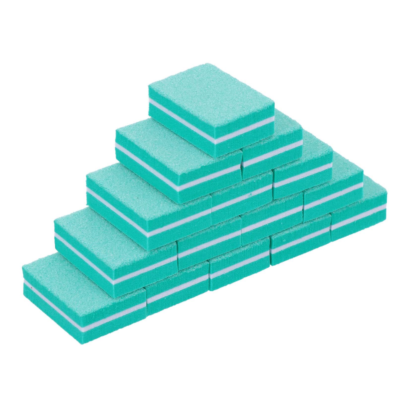 Healeved 150pezzi Spugna Per Unghie Finitura e Lucidatura Manicure Blocco Leggero Lavabile e Riutilizzabile Per Unghie Naturali e Artistiche Compacto