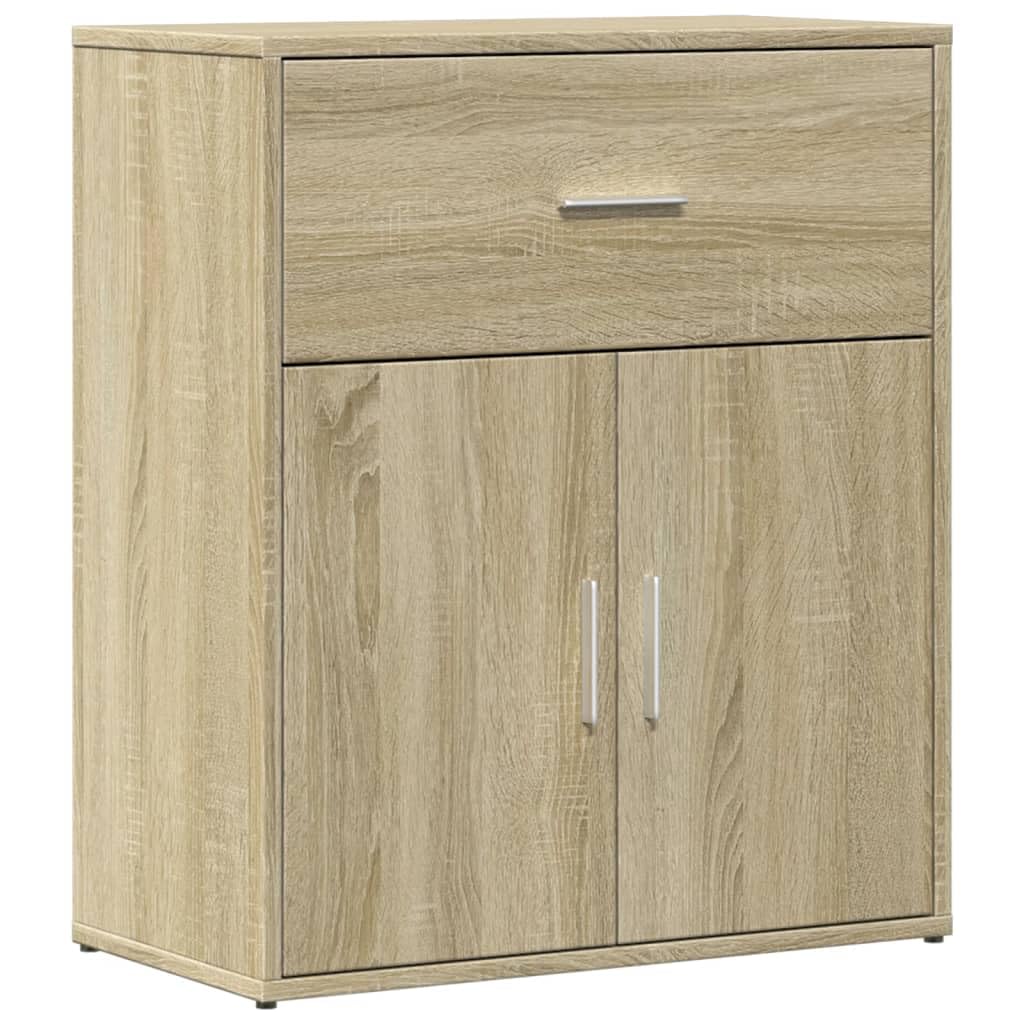 Vidaxl Sonoma Oak Sideboard 60X31x70 Cm Engineered Wood