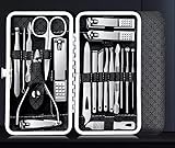 ブラックネイルクリッパーキット、超シャープで頑丈な爪カッター、プロフェッショナルネイルクリッパーペディキュアケアツール、男性と女性用の爪切りカッター、ブラックカラー