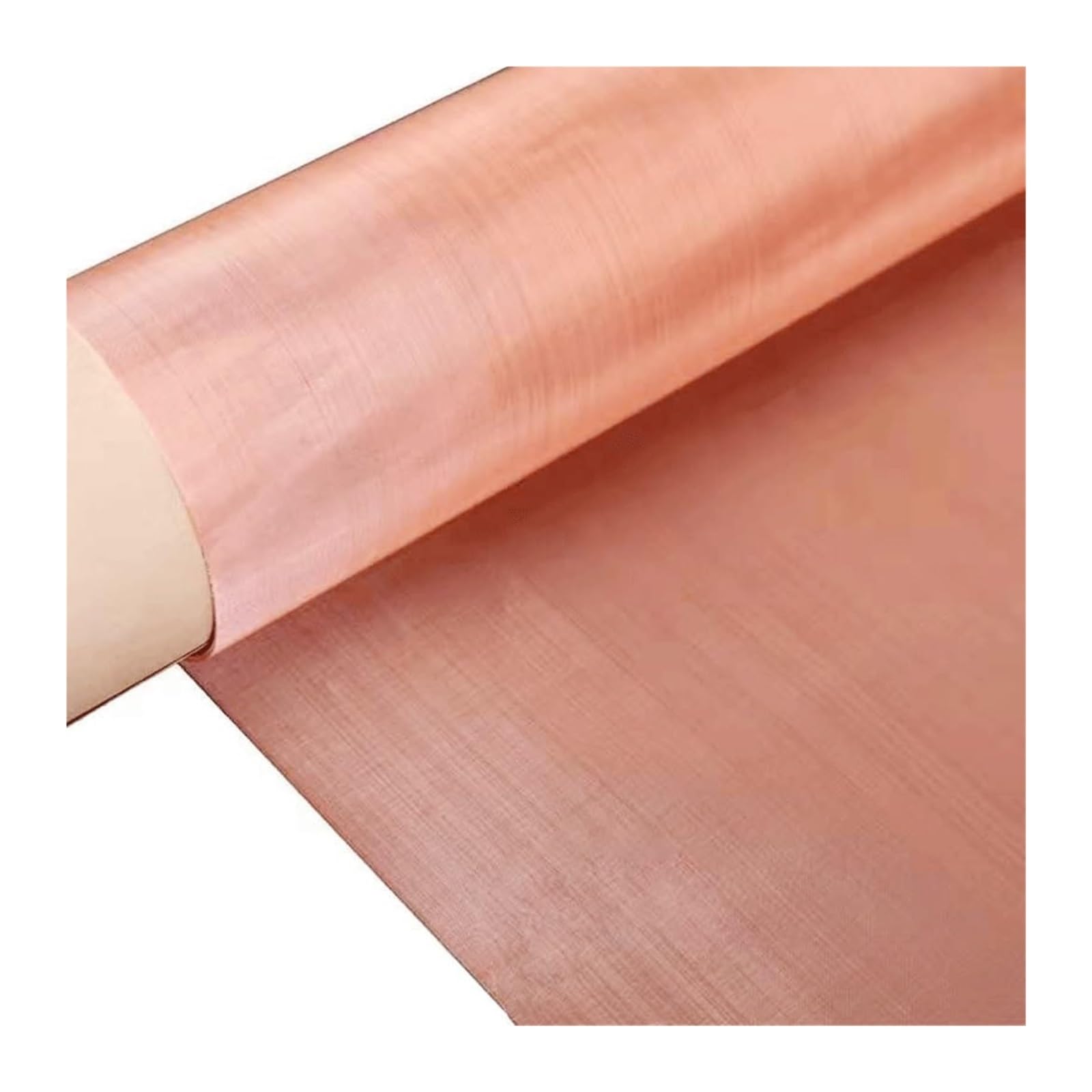 Fine Pure Copper Mesh Roll, Copper Woven Wire Mesh Roll 50x100cm, 20-200(20 Mesh)