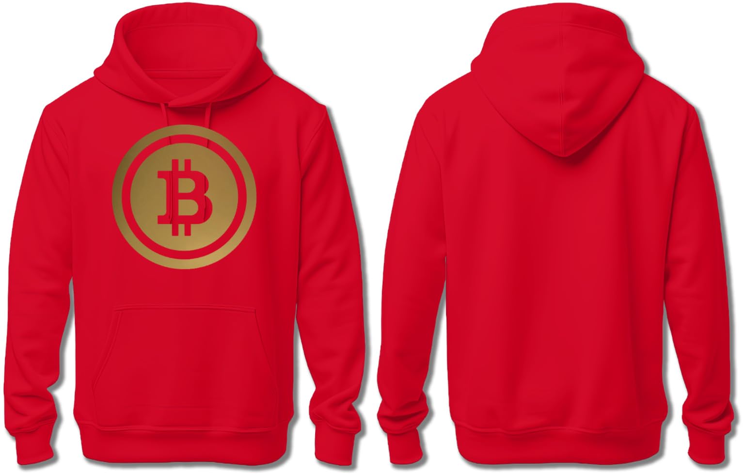 Ay Cabron™ Bitcoin/Crypto/Traders Funny Simple Logo Hoodie For Men