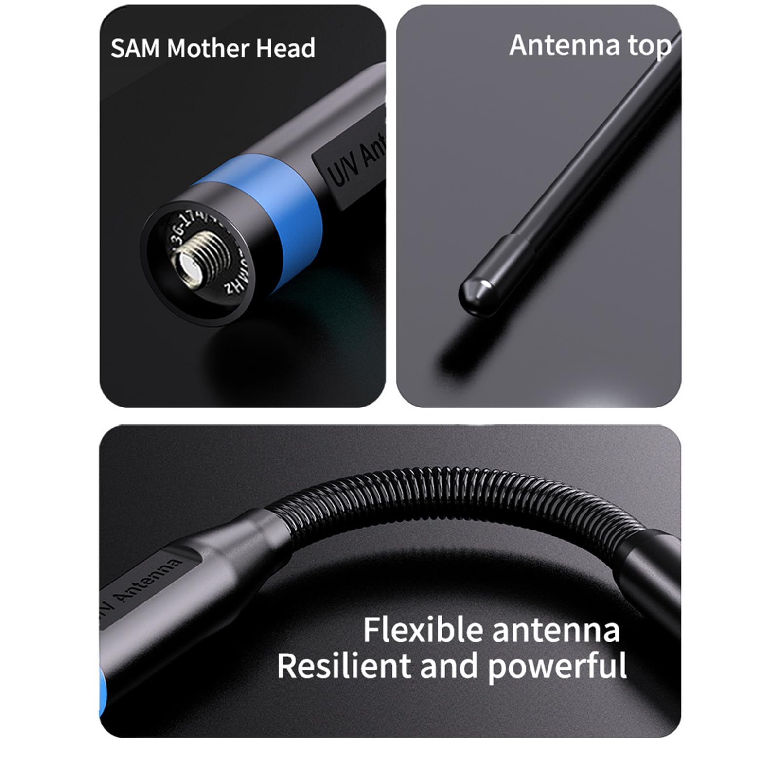 Amazon.com: Radtel Dual Band Flex Antenna RT-772 136-170MHz/400