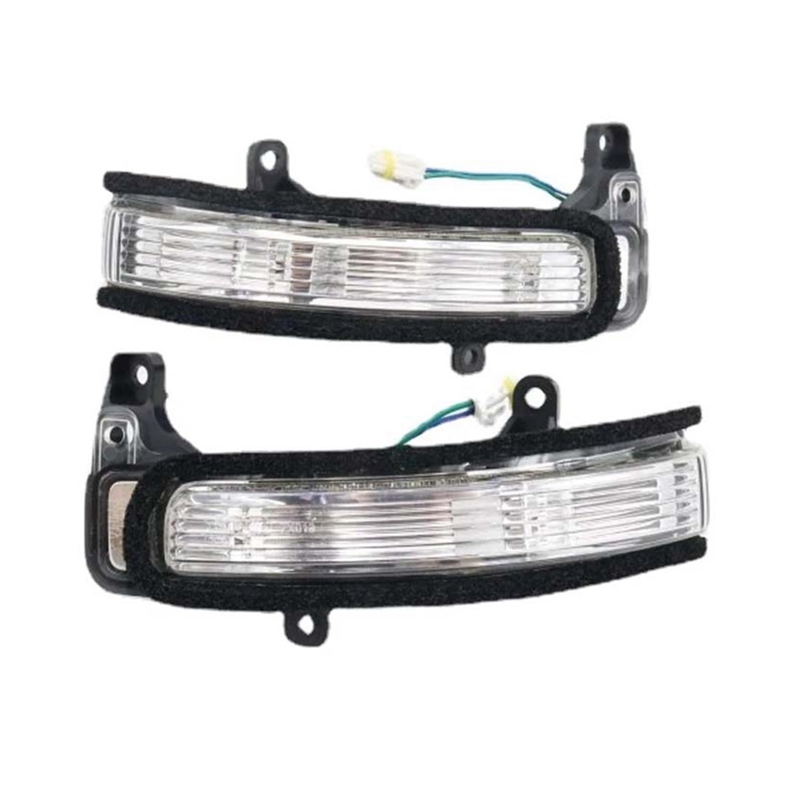 2pcs Indicatore di direzione for specchietto laterale for PAJERO/ASX 2013-2018 Indicatore di vista posteriore Lampada for specchietto retrovisore