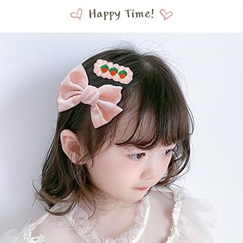 Amazon.co.jp: GOCROWEEN ヘアクリップ 子供 ヘアピン 女の子 17