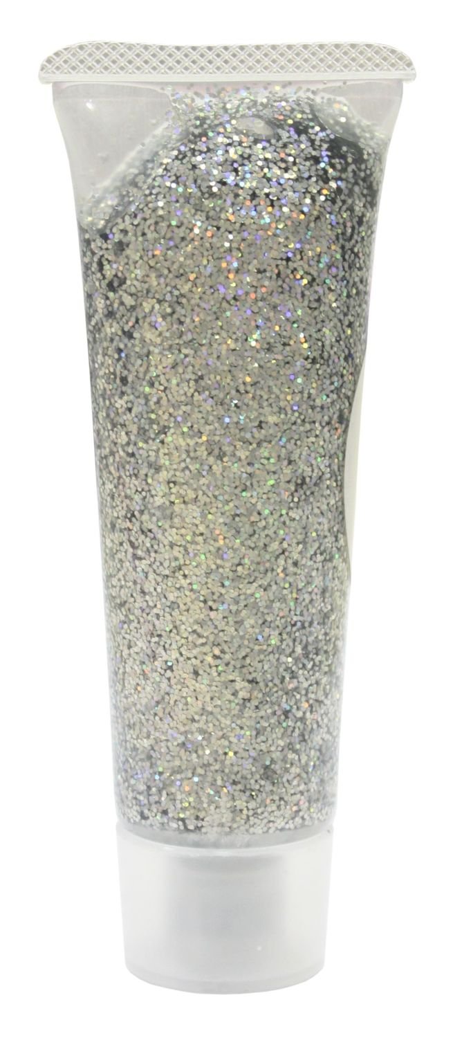 Eulenspiegel Creative Holographic Face Glitter Gel - Silver
