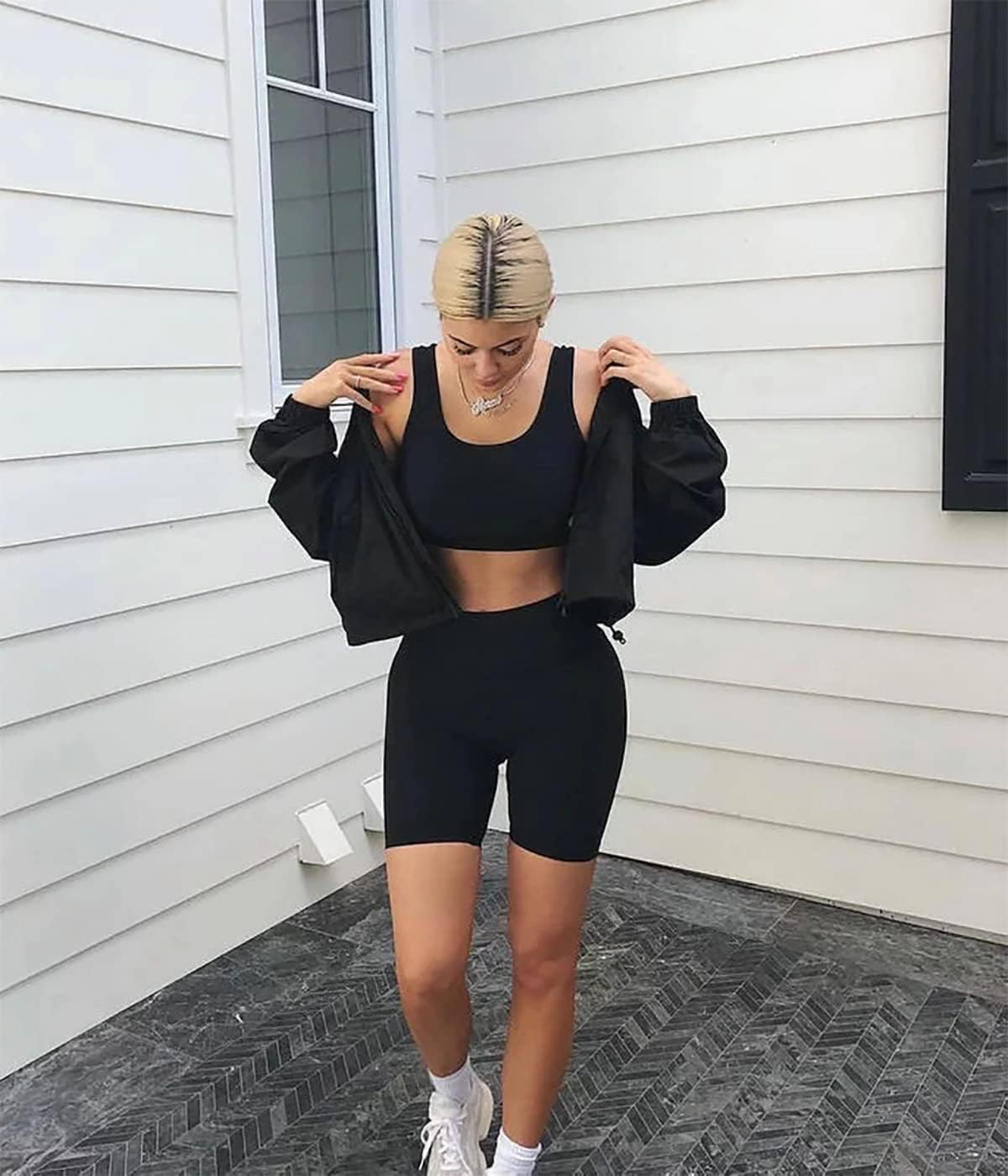 Diu Life 5 Pack High Waist Biker Shorts for Women - Buttery Soft 8" Womens Shorts for Workout, Yoga, Athletic - Image 2