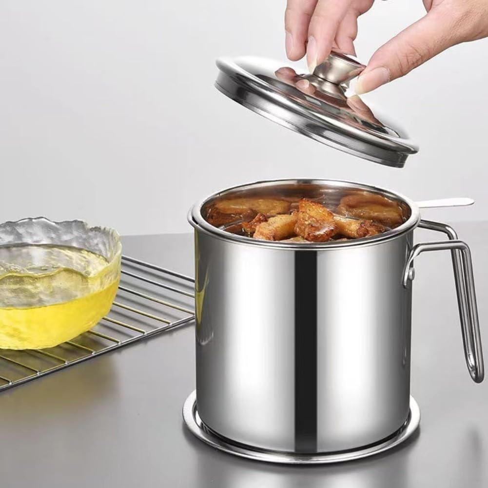 para filtro Cocina 1.8L Boca Ancha Lavable Platos para filtro