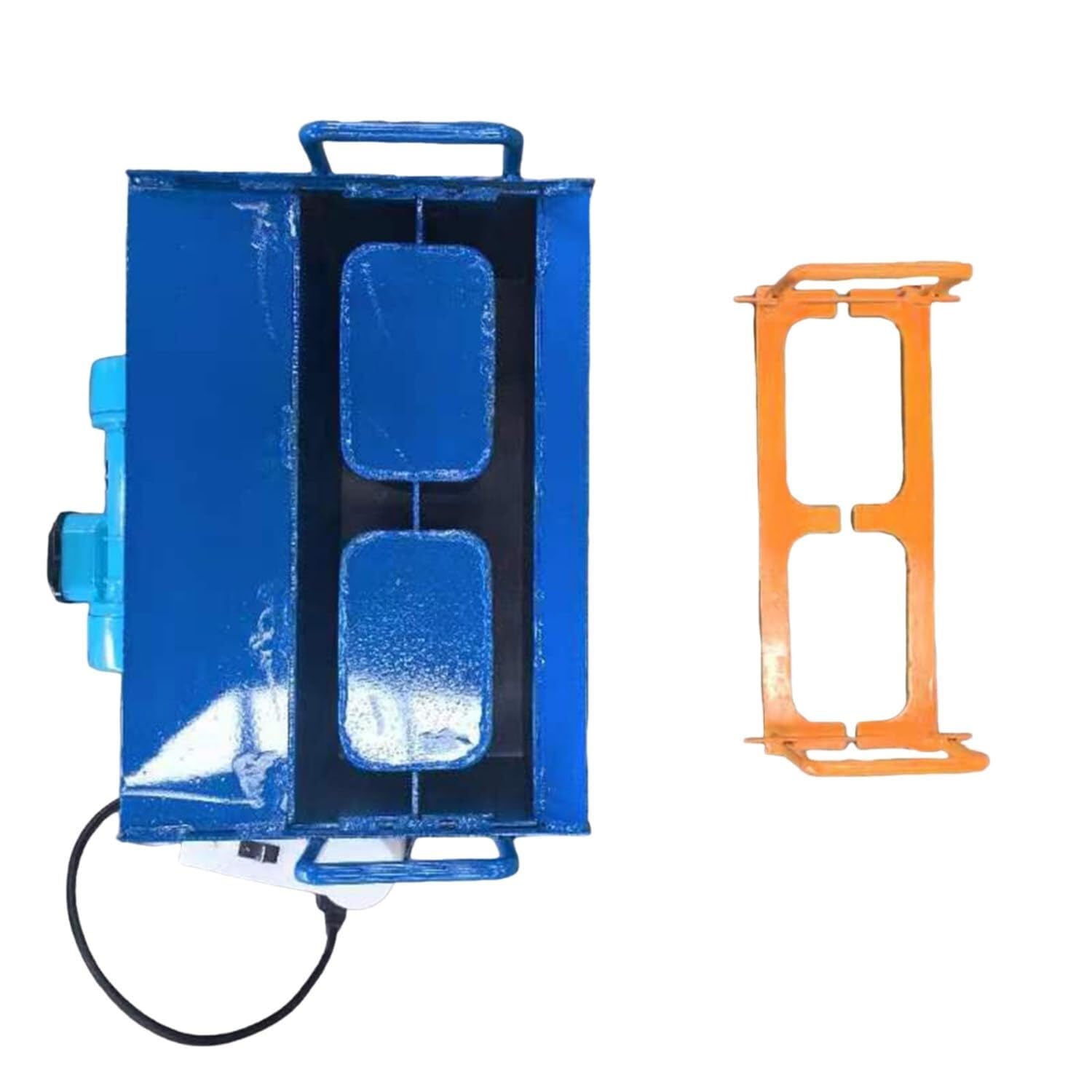 Máquina for fabricar bloques de hormigón, conformado rápido en 45 s, moldes múltiples opcionales, presión de 23 kN, frecuencia de vibración de 212 veces/min(H6)
