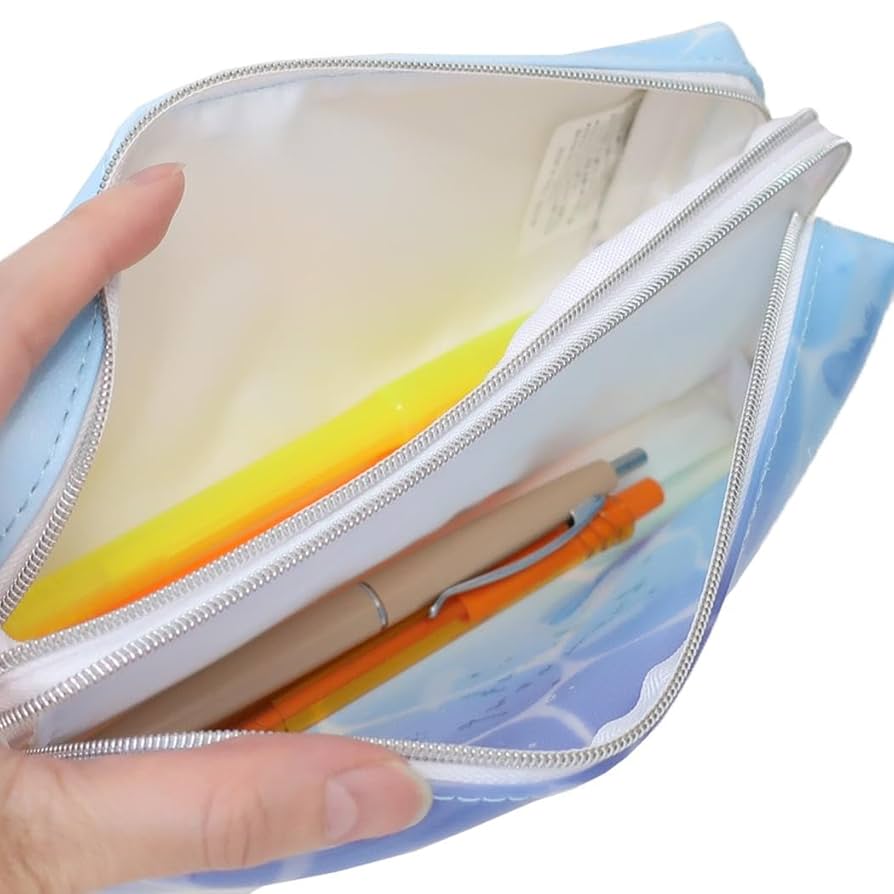 Amazon.co.jp: ティアーズカラー ツインファスナーペンケース