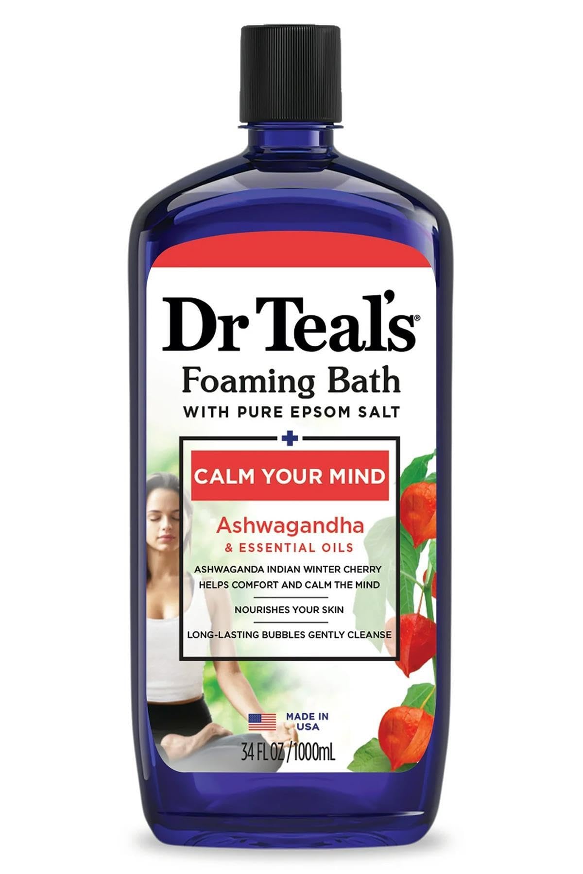 Ashwagandha Foaming Bath 1L, Clear